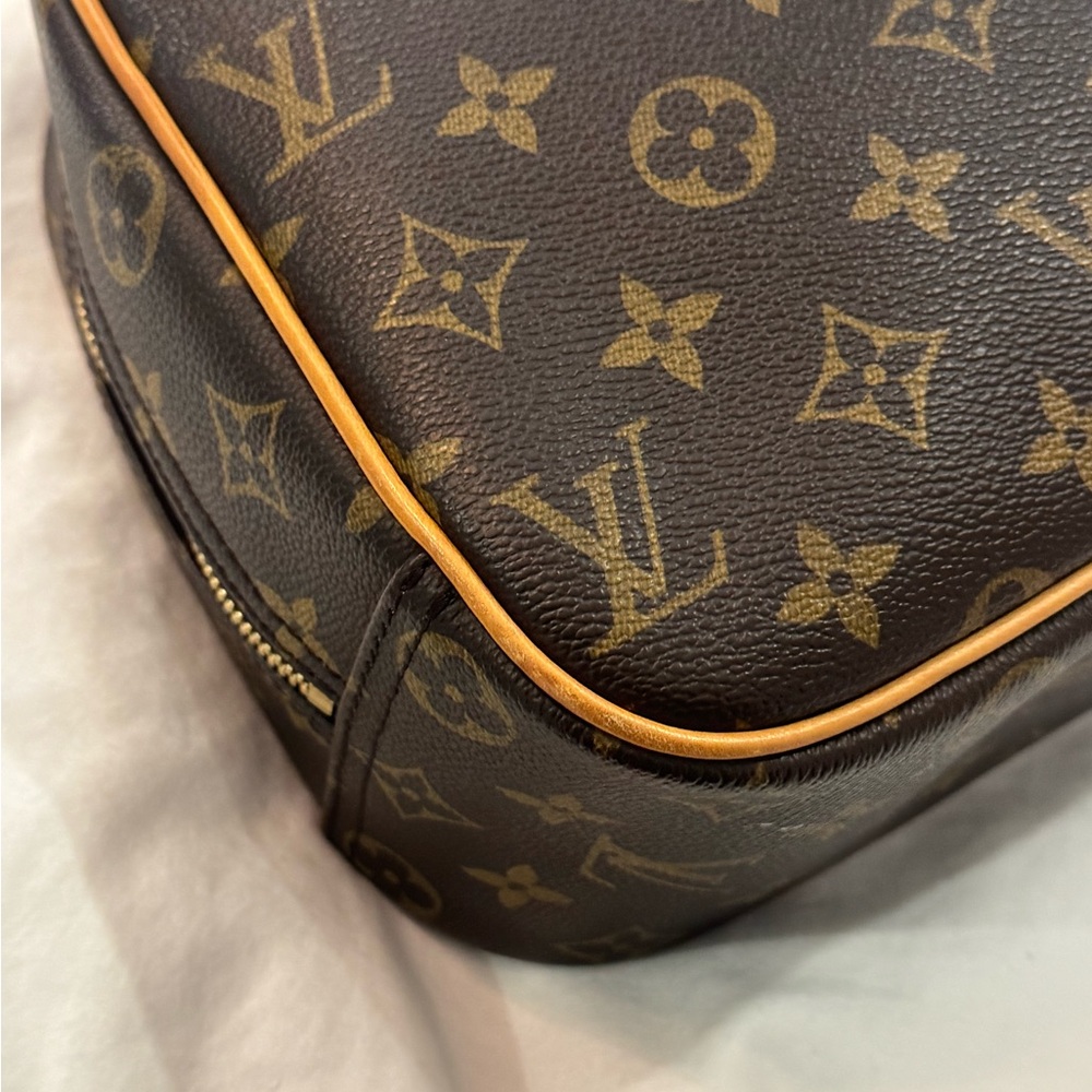 Louis Vuitton Brown Monogram Trouville Handbag - Picture 12 of 16